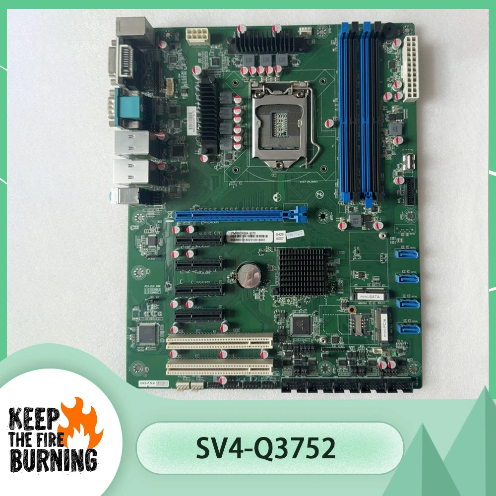 

Промышленная материнская плата SV4-Q3752 поддерживает процессоры 8-го/9-го поколений LGA1151 DDR4 SV4 Q3752