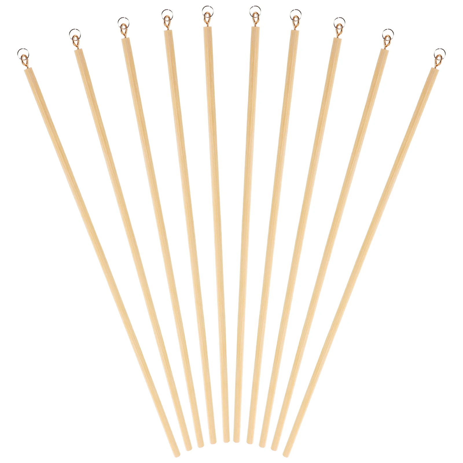 

10 Pcs Control Rod Wooden Stick Shadow Puppets Handles Joystick Child Versatile Educational Creativity