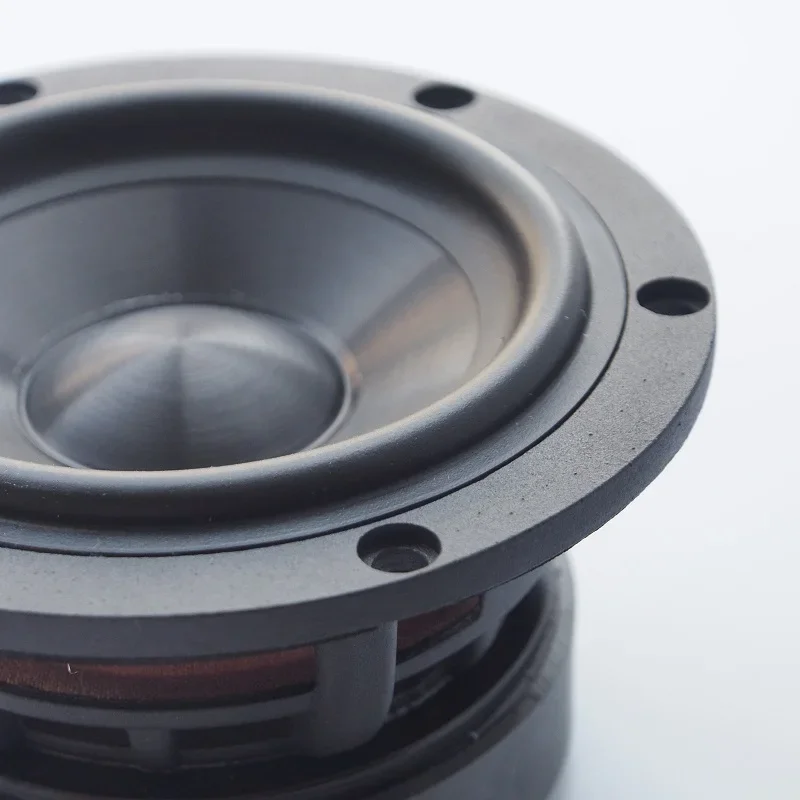2022 Audio Labs 4\'\' Hi-Fi Mid-range Speaker Driver Unit Ceramics Clad Aluminum Cone Casting Frame 4/8ohm 40W D120mm Round