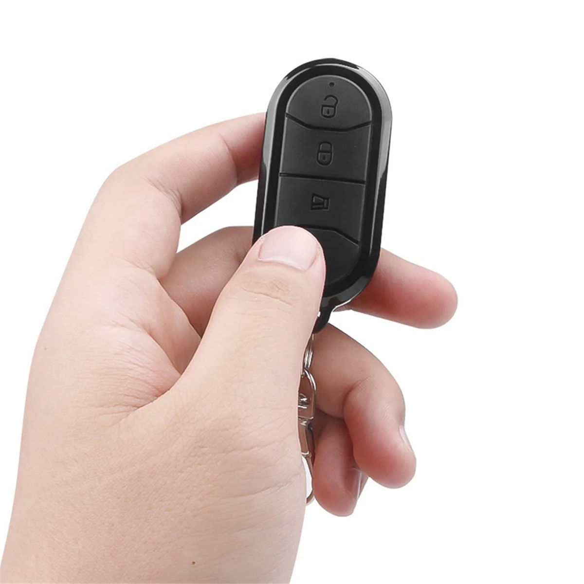 A57G-433MHz Gerbang Pintu Garasi Kunci Jarak Jauh Fob 4 Tombol Kunci Pengganti Empat Tombol Remote Control untuk Keamanan Rumah Mobil