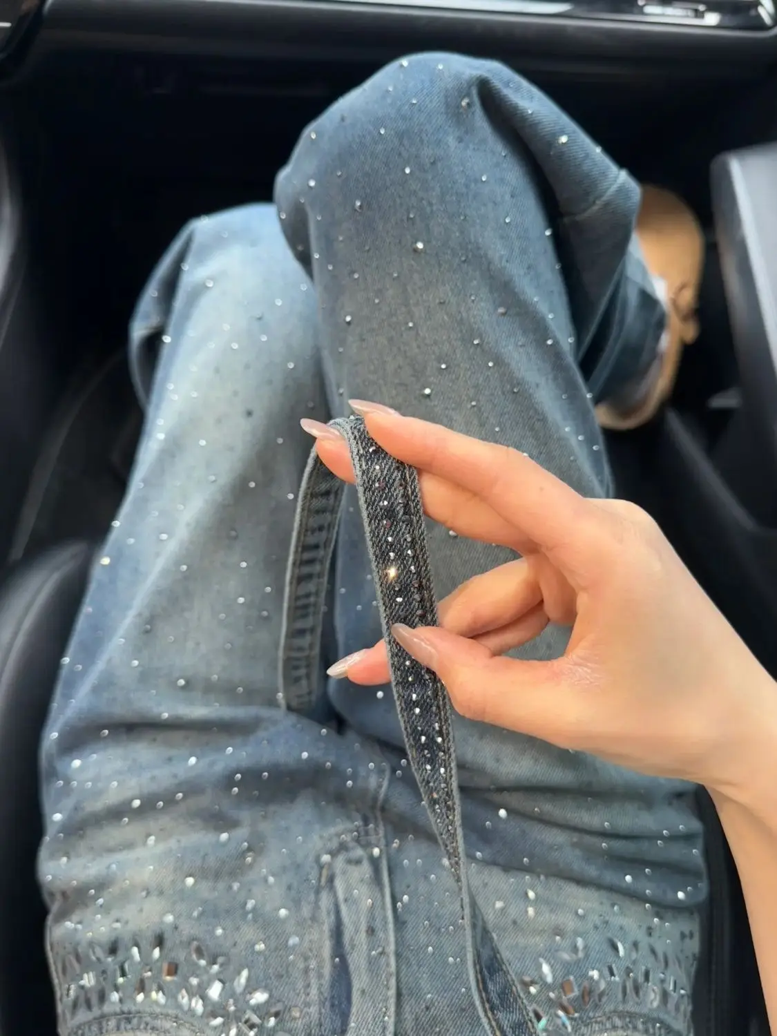 بنطال ذو قصة أرجل واسعة من القطن للسيدات صيفي كتان واسع الأرجل مرقع شاب بوهو ثنيات منتجع متجدد الهواء خفيف الوزن بنطلون Highstreet BF