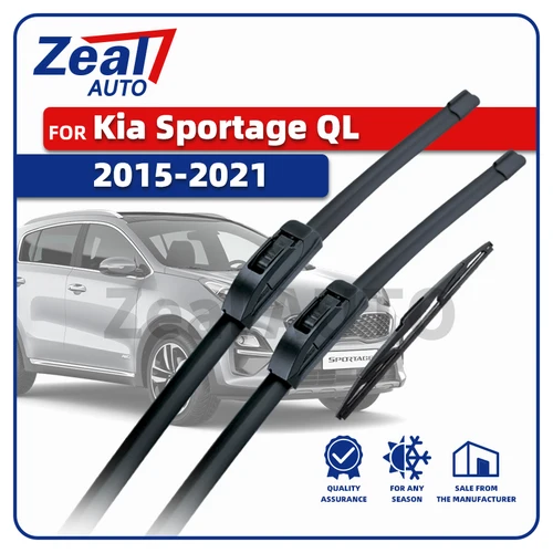 Imagen 1 del producto Limpiaparabrisas delantero y trasero LHD para Kia Sportage QL Mk4 2015 2016 2017 2018 2019 2020 2021 parabrisas 26 ""16"" 11 ""accesorios GT-Line