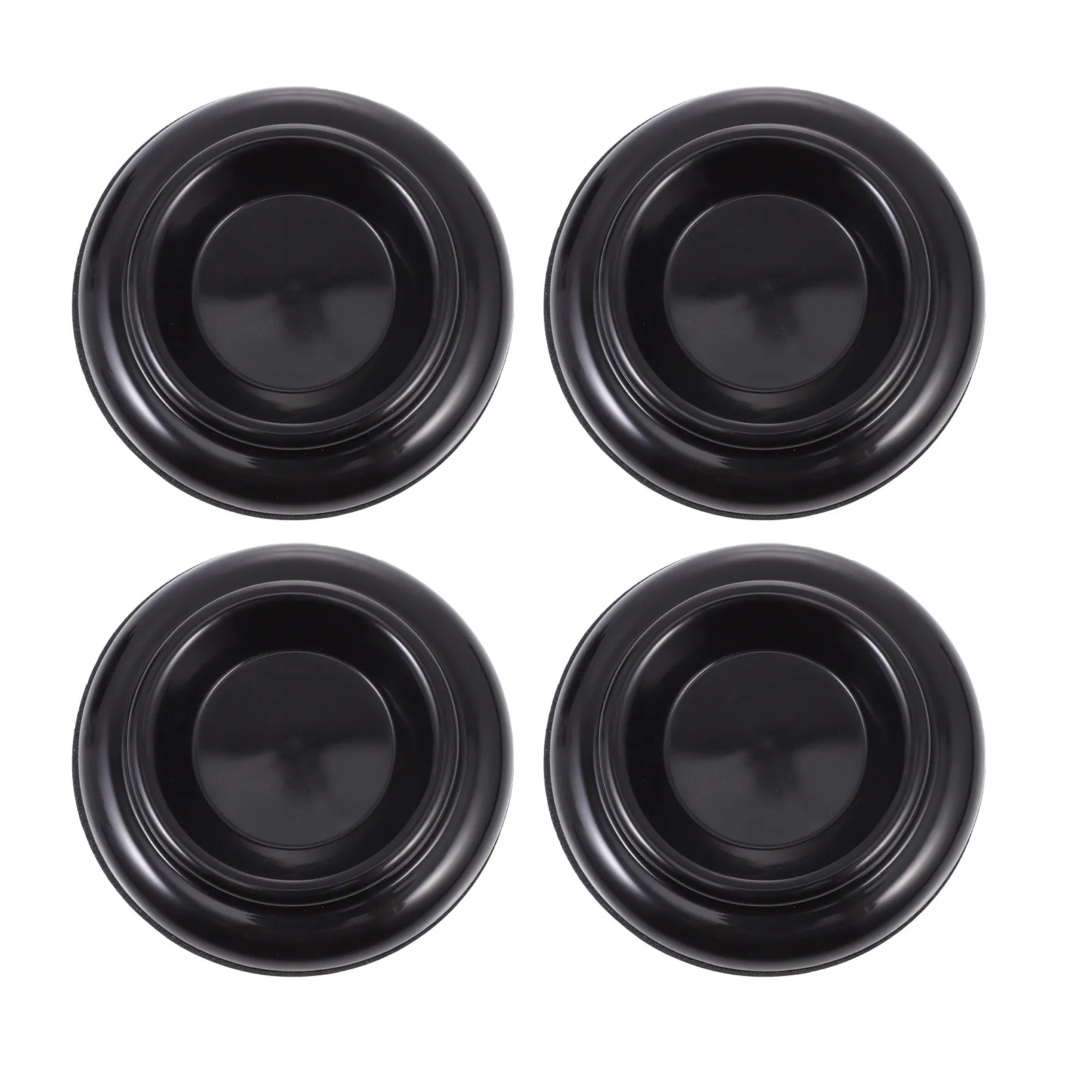 4Pcs Piano Mats Anti-Slip Floor Protectors Soundproof Cushion Pads Thick Floor Protector for Piano Desk Sofa Table