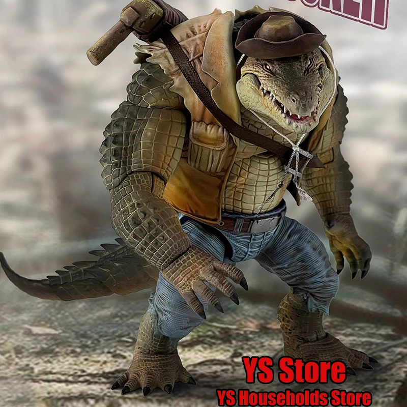 

Furay Planet MU-FP001 1/12 Wilderness Hunter Crocodile Crocker Movable Action Figure Mini Comic Book Weapon Ornament 6" Soldier