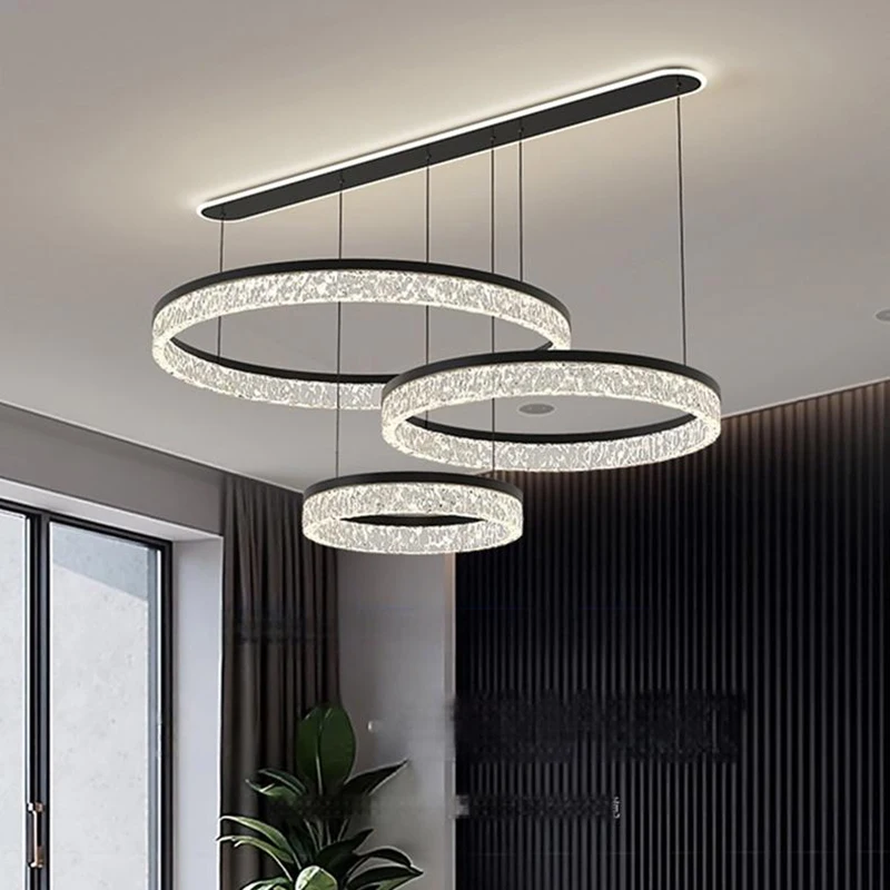 

Украшение дома Подвесные светильники, роскошная хрустальная люстра для гостиной, подвесной светильник для столовой, потолочный светильник, внутреннее освещение