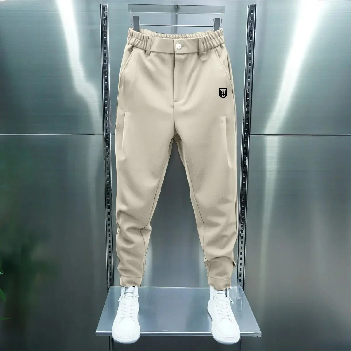 New Men's Golf Pants Stretch Slim Straight Casual Pants High Quality Golf Wear Fashion Breathable Golf Sports Golf Trousers
