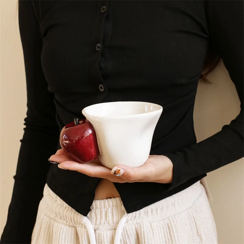 

Apple Banana Christmas Ceramic Mug Coffee Cup Gift Box Birthday Present for Women