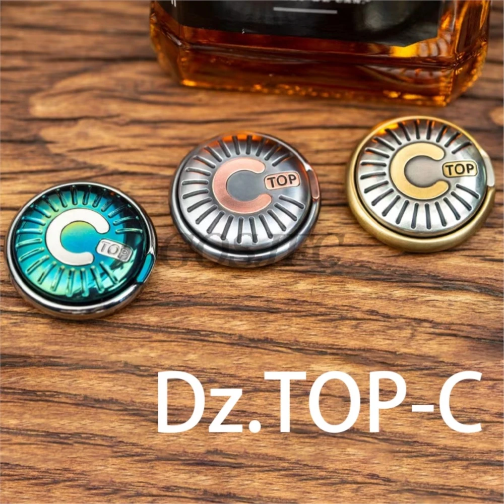 Juguetes De Metal Dz TOPC, monedas mecánicas no magnéticas, spinner de mano, juguetes Fidget