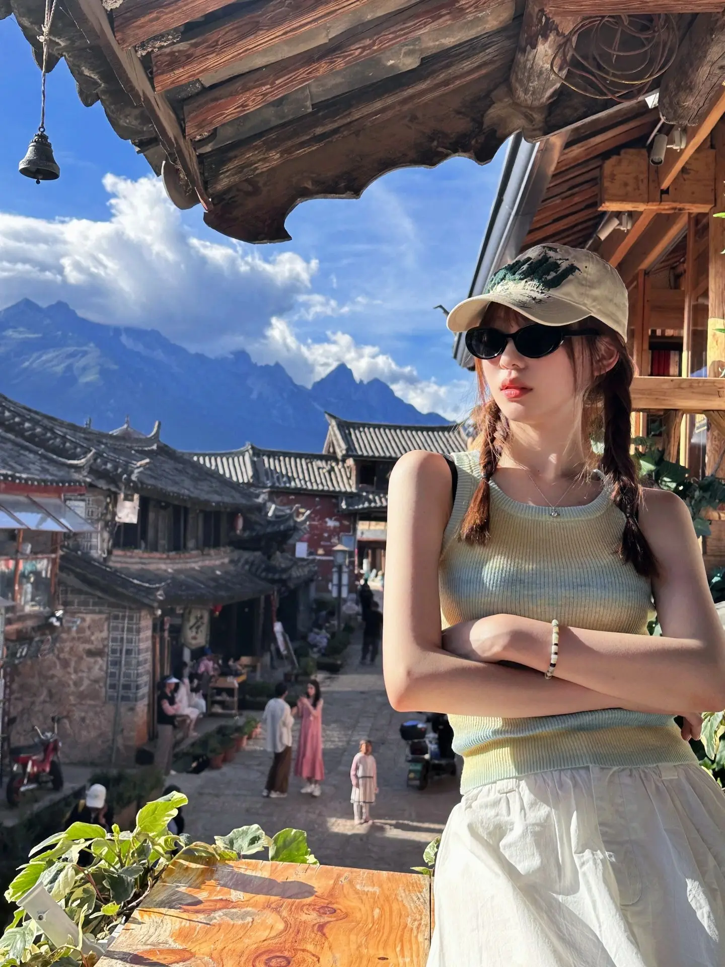 Ice Silk Knitted Color Blo Stripe Women's Tank Top ort Svel Summer Outerwear Faionable Commute Sle Slim Fit