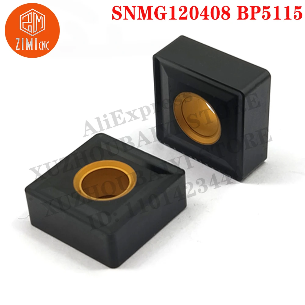 SNMG120408BP5115 SNMG120408BP5115 Utensili CNC esterni Taglierina meccanica Utensili per inserti in metallo duro Strumento per tagliare Inserti per tornitura