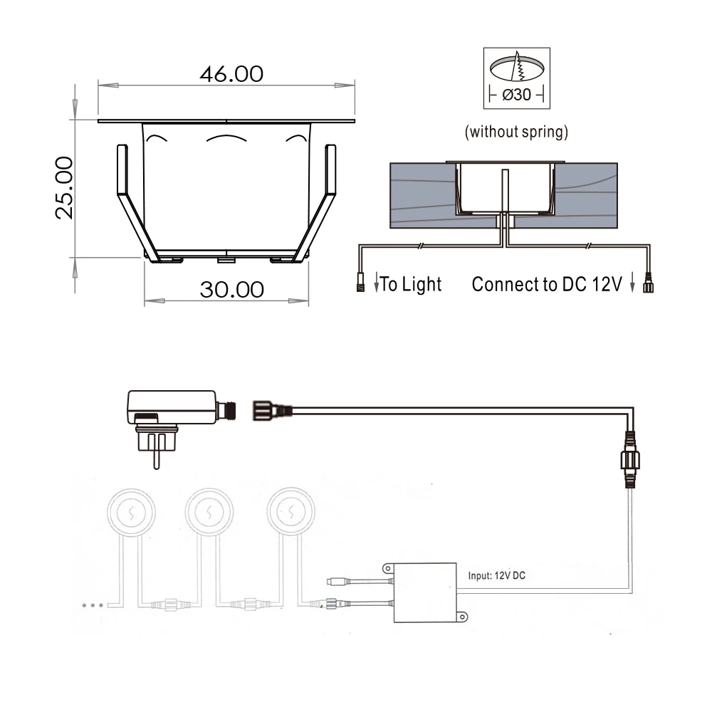 Spot Lumineux LED RGB avec Télécommande, 12V DC, Étanche IP67, 10 Pièces, Éclairage de Jardin et Paysage, Changeable