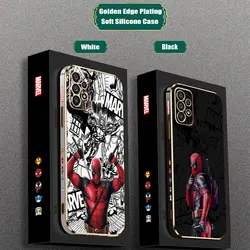 Marvel Deadpool Art Phone Case For Samsung Galaxy A55 A54 A53 A52 A52S A51 A73 A72 A71 A42 A35 A34 A33 A32 A31 A25 A24 5G Cover