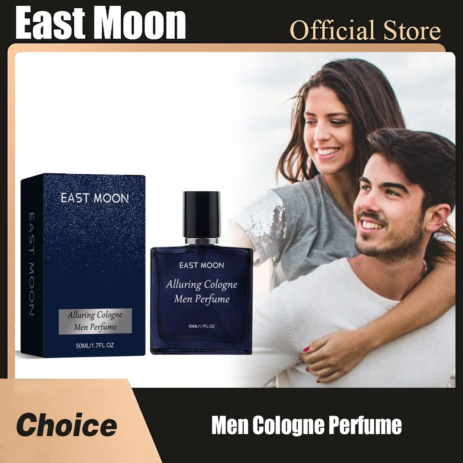 Men Cologne Perfume Fragrance Essential Long-Lasting Attract Women Dating Atmosphere Balm Portable Gifts Set Body Perfume Spray