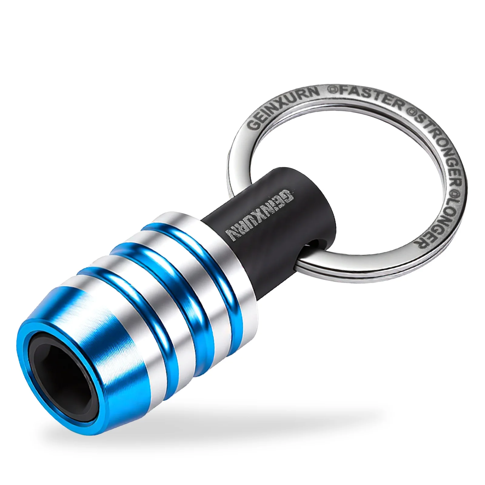 Adaptador de Mandril de Liberación Rápida de un Toque Geinxurn, Porta Brocas de Fácil Inserción con una Sola Mano, Compatible con Taladros Eléctricos