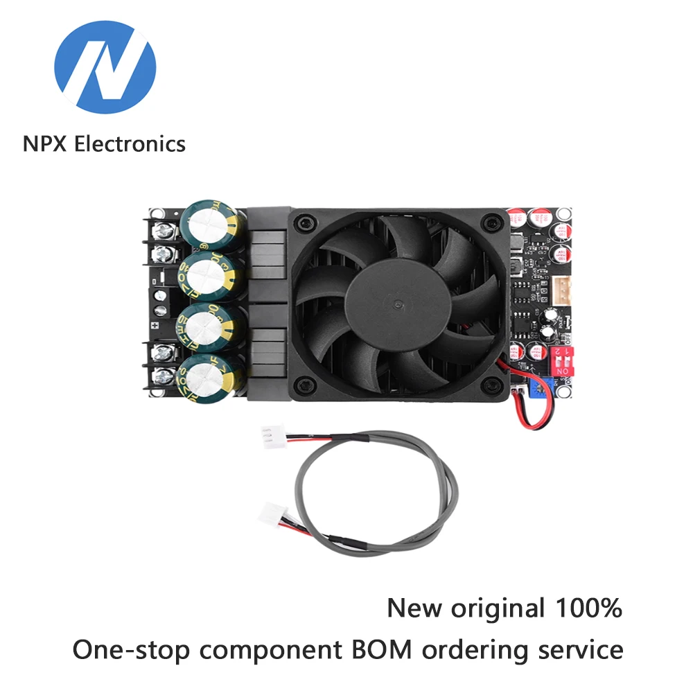 

ZK-3002 Pure Post-amp Digital Power Amplifier Board - High-power Stereo 300W + Bridge Single-channel 600W