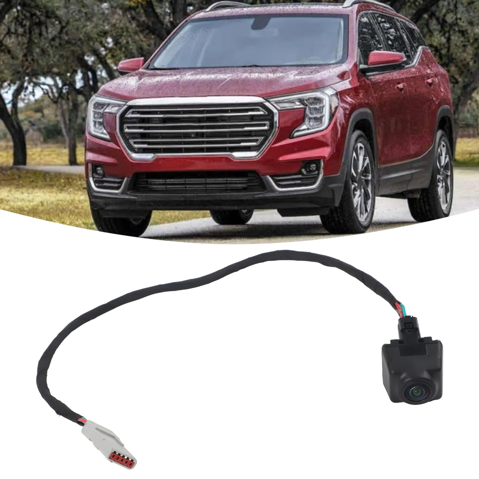 Backup Camera Black Rear View Camera Wear-resistant Easy Installation Made Of ABS Material Reliable Performance