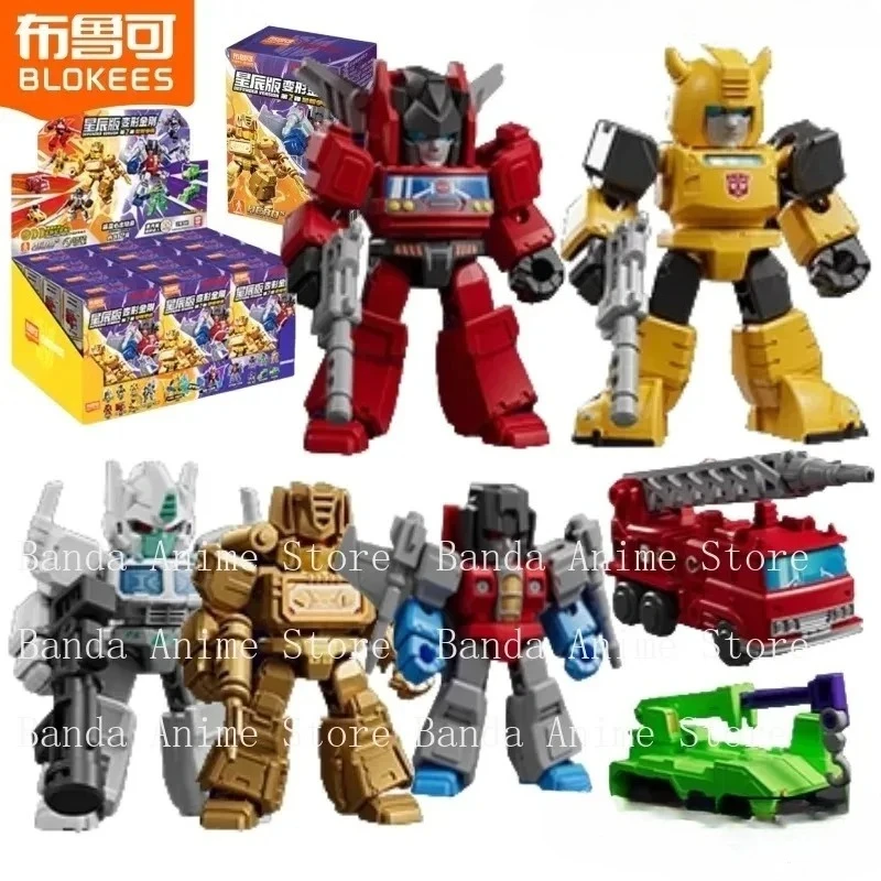 

Конструктор BLOKEE Building Star: Автомобиль Оптимус Прайм (версия Q), сборная модель, украшение, подарок. В наличии.