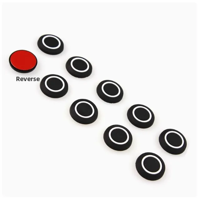 Simulated reverse radar small dot 3D stereo car front and rear bumper body decoration sticker collision and scratch prevention