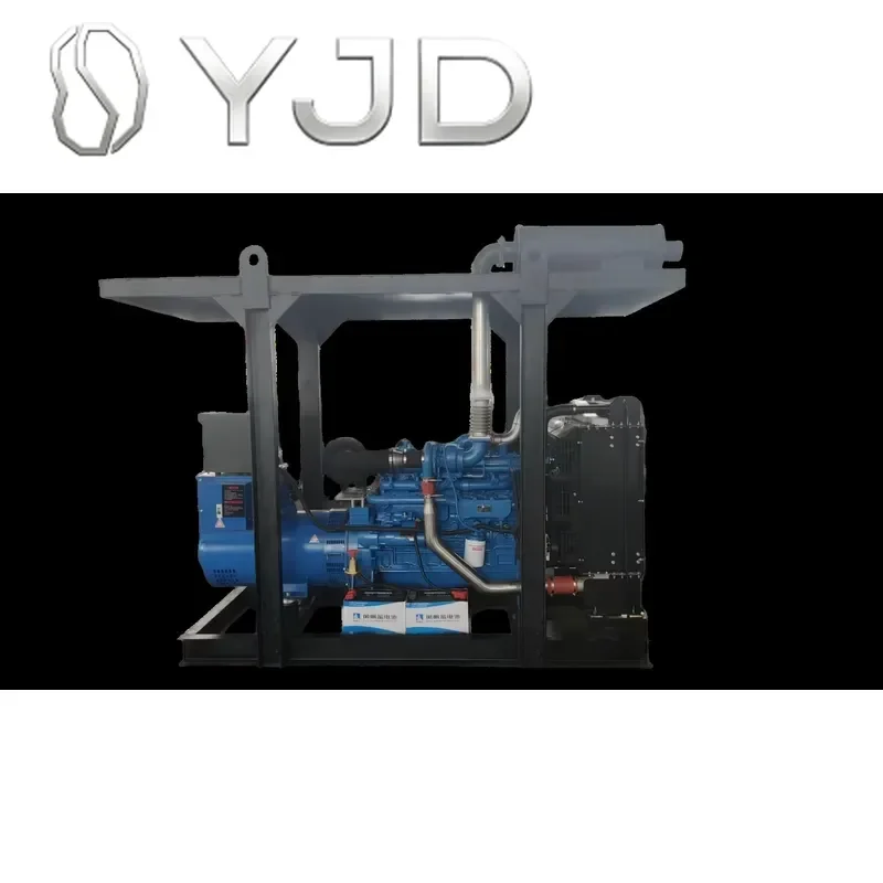 YJD Yuchai 100kW Water-Cooled Diesel Generator Set 24V Electric Start ATS 1800 RPM 50Hz Silent Type Open Frame Remote Control