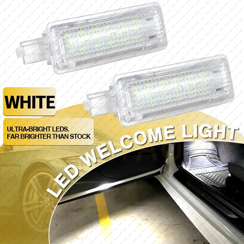 1/2PCS LED Trunk Luggage Compartment Lamp Interior Lights DC12V Super Bright White Canbus Error Free For Ford Focus Kuga 2013-Up