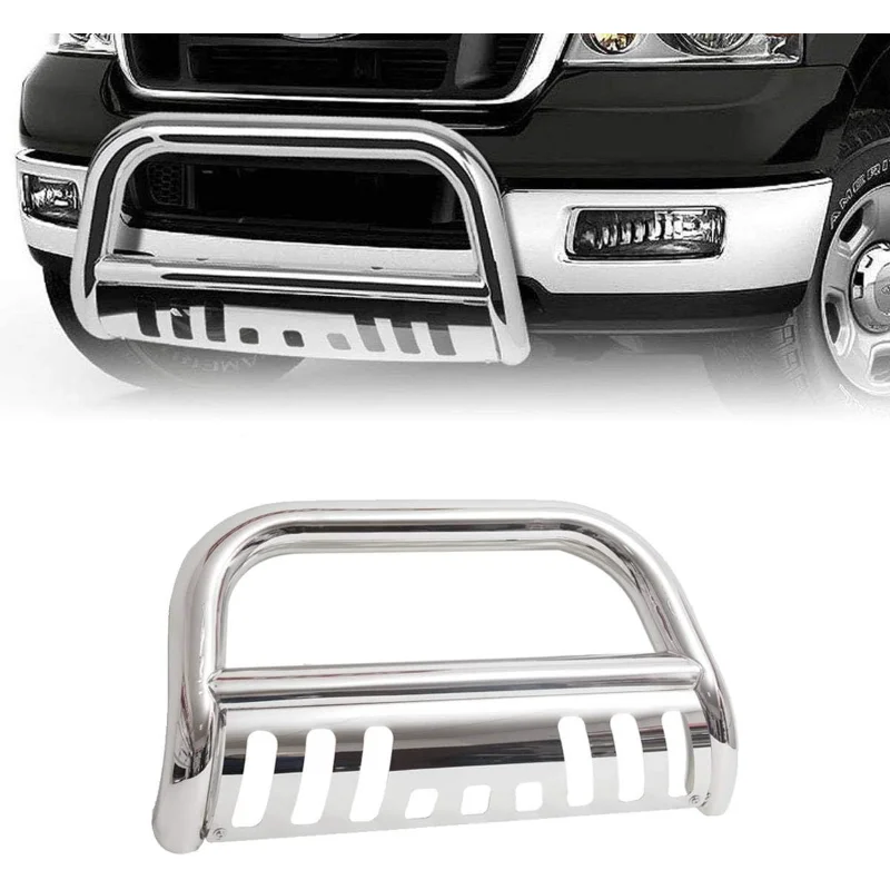 

Bull Bar Front Bumper Grill Guard Replacement F150 Models Navigator Front Bumper Grille Guard Brush Guard