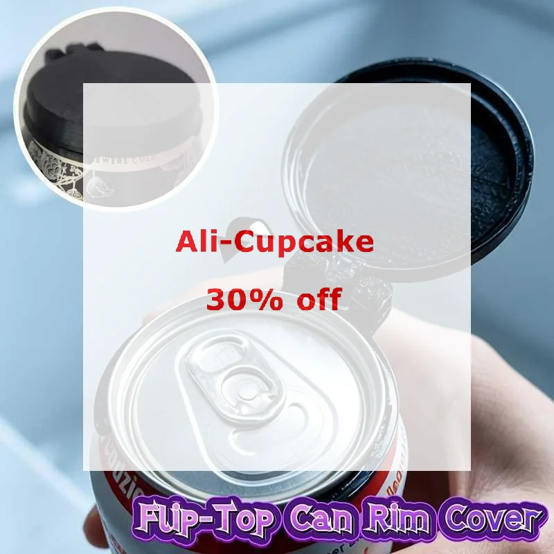 1Pc Reusable Soda Can Cover Lid Flip Top Beer Can Cap Protector Anti Insect Dust Proof Drink Sealer For Beverage Outdoor Party