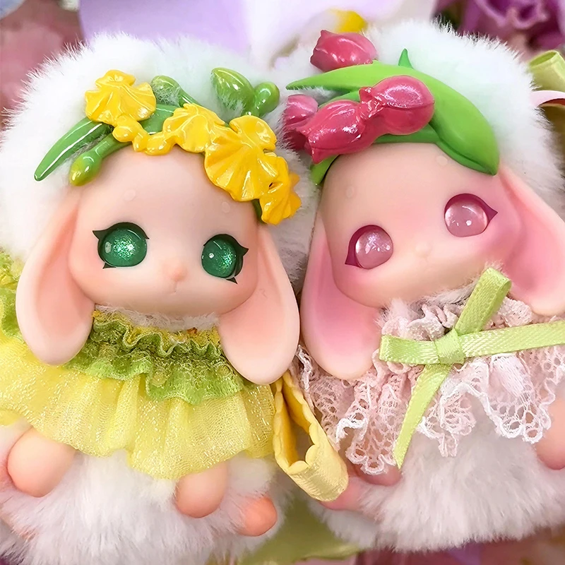 

Ratutu Bloom Series Blind Box Ratutu Vinyl Plush Surprise Bag Cute Elf Anime Doll Mystery Box Bag Decor Blindbox Keychain Toys