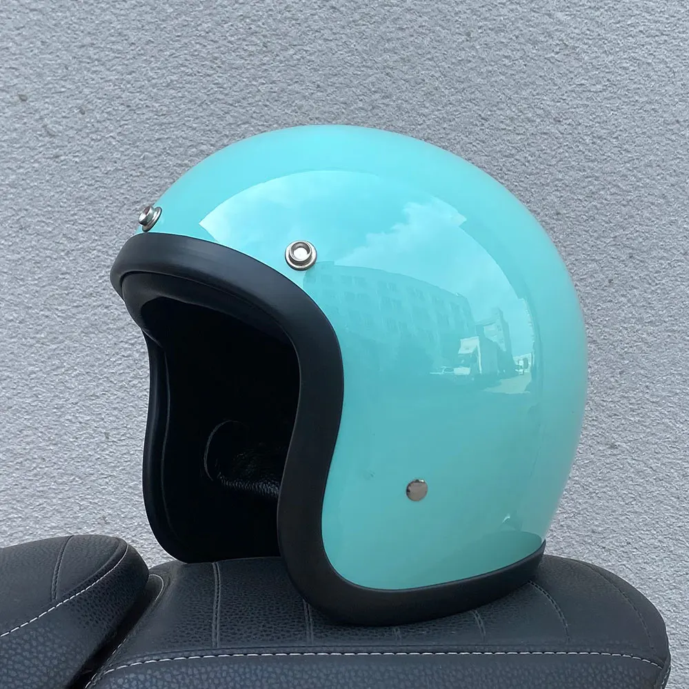 TT & COCASCOS мотоциклетный шлем Jet Vintage 500TX с открытым лицом в стиле ретро 3/4 полушлем Casco Moto из стекловолокна Casque Capacete Scooter