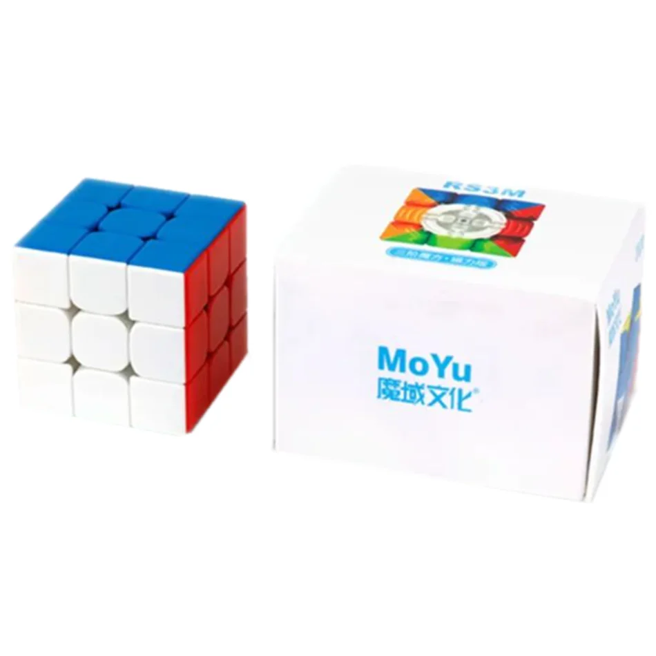 Moyu 2020 RS2M RS3M RS4M Magnetic Magic Cube 2X2 3X3 4X4 Professional Speed Magnetic Educational Puzzle Cubo Magico Toys Gifts