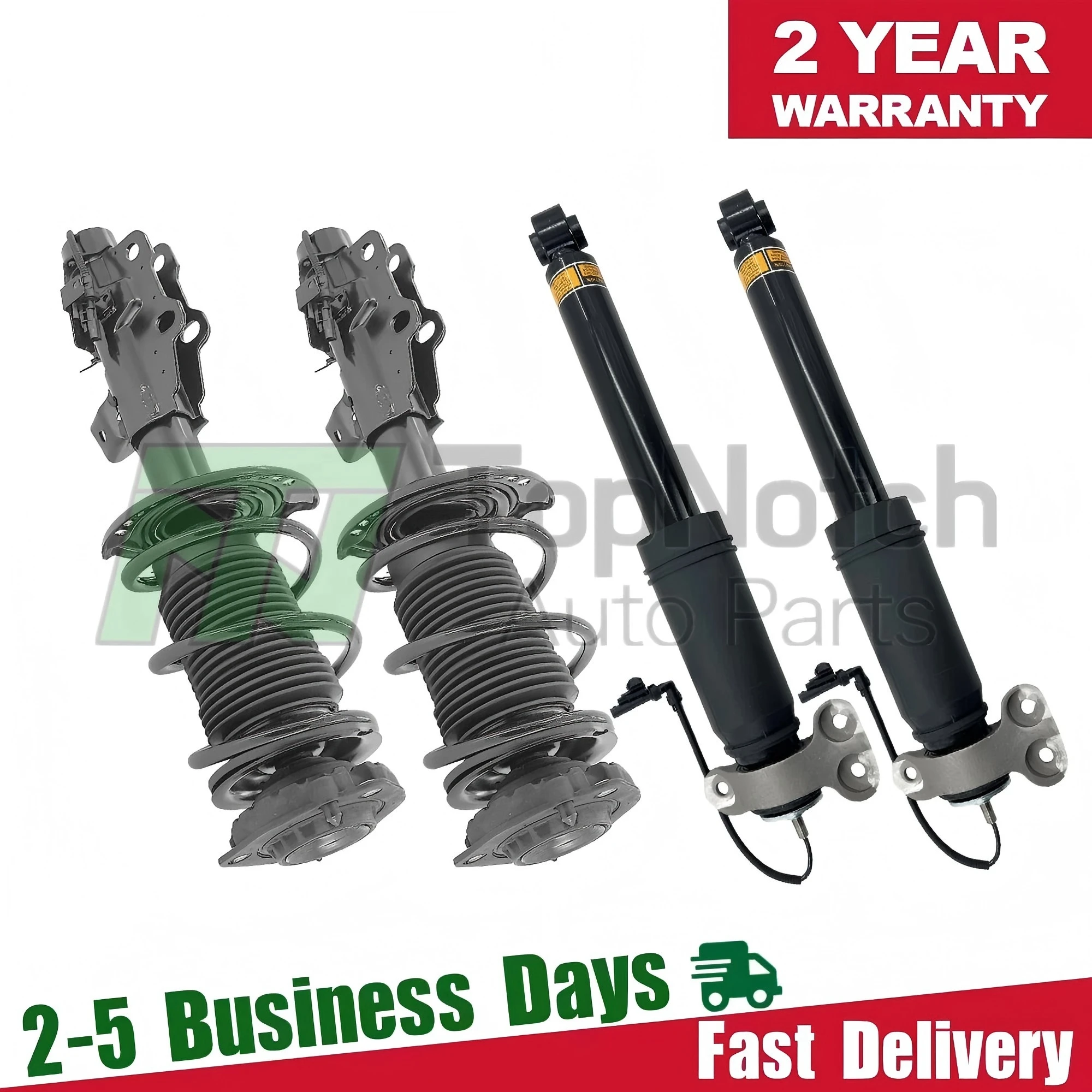 

4x Front Rear Shock Absorber Struts Magnetic For Chevrolet Camaro SS 2016-2024 23281657 85649835 84219920 23281658 85649836