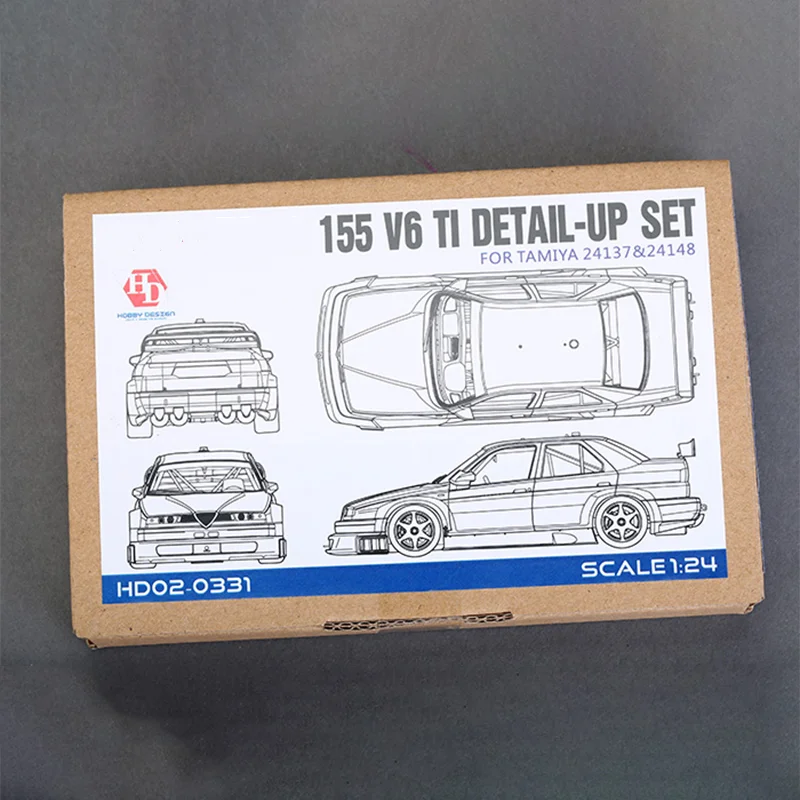 

HobbyDesign 1:24 155 V6 Etching Sheet HD02-0331 Car Assembly Toy Accessory Model