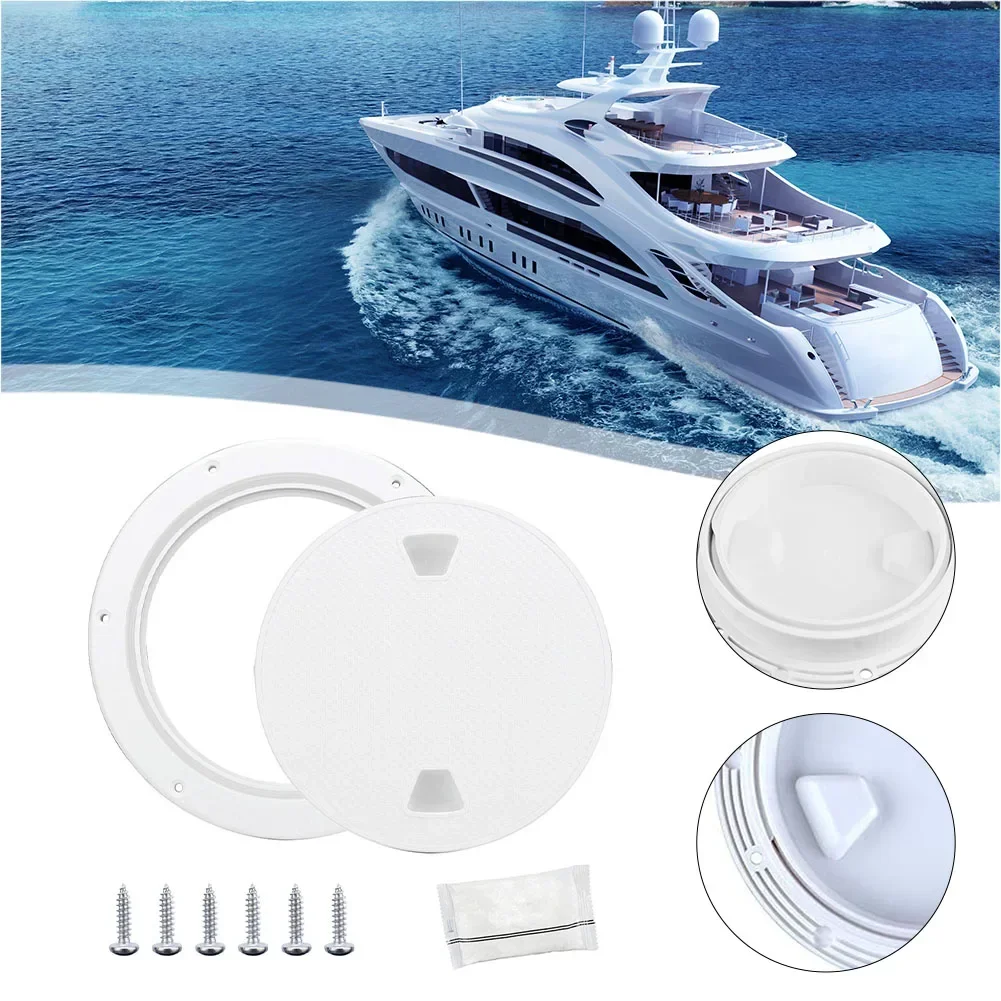 

Simplified Access Solution White Round Boat Hatch with Detachable Cover Made from Strong ABS Material Suitable for All Vessels