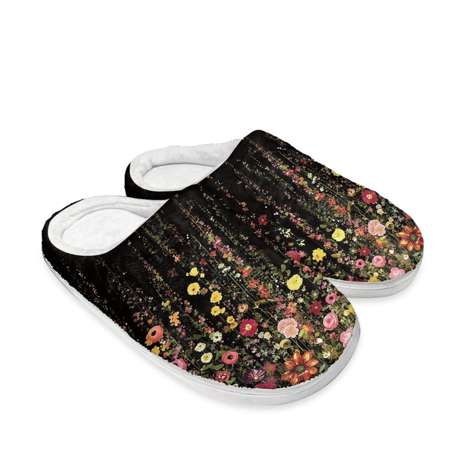 PENSTROLL Wildflower Print Non-Slip Recovery Shoes For Nurses Feet Nurses Day Gift Slippers Memory Foam Slipper Size 35-47