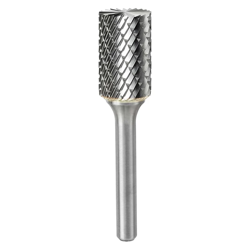 ABJO-1/4 "عرقوب نهاية قطع اسطوانة كربيد الأزيز مجموعة 2 قطعة 1/4 بوصة رئيس ضياء 1/2 بوصة مطحنة القالب بت أدوات دوارة عدة مرفق