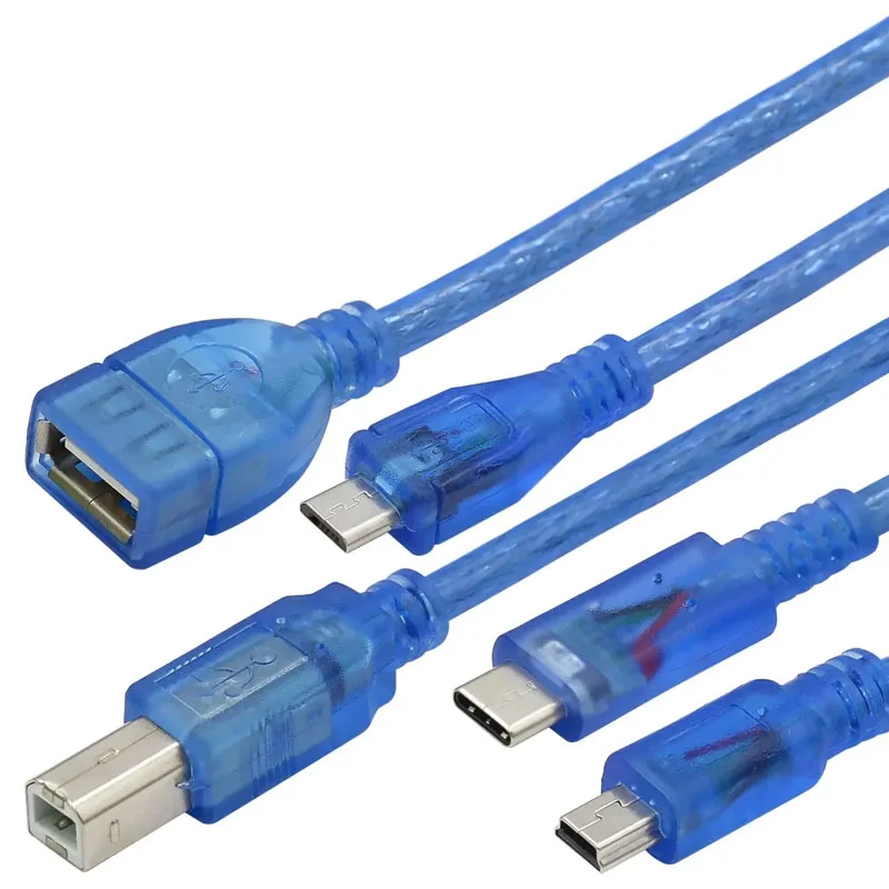 Usb Printer Blue Da… - image