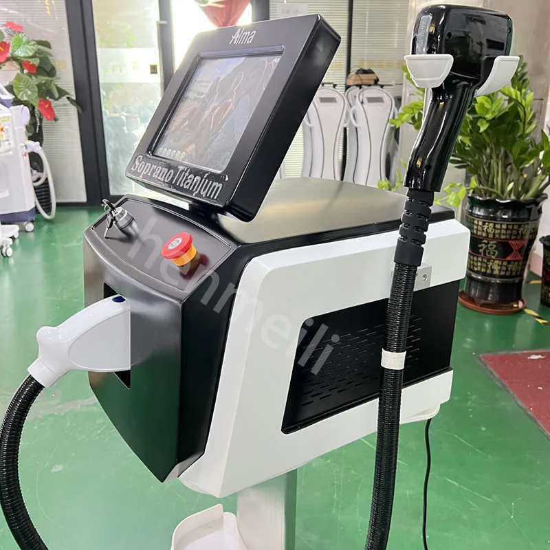 2024 Newest Portable 755 808 1064 Laser Diodo 808 Diode Laser Hair Removal Machine Professional Best Selling