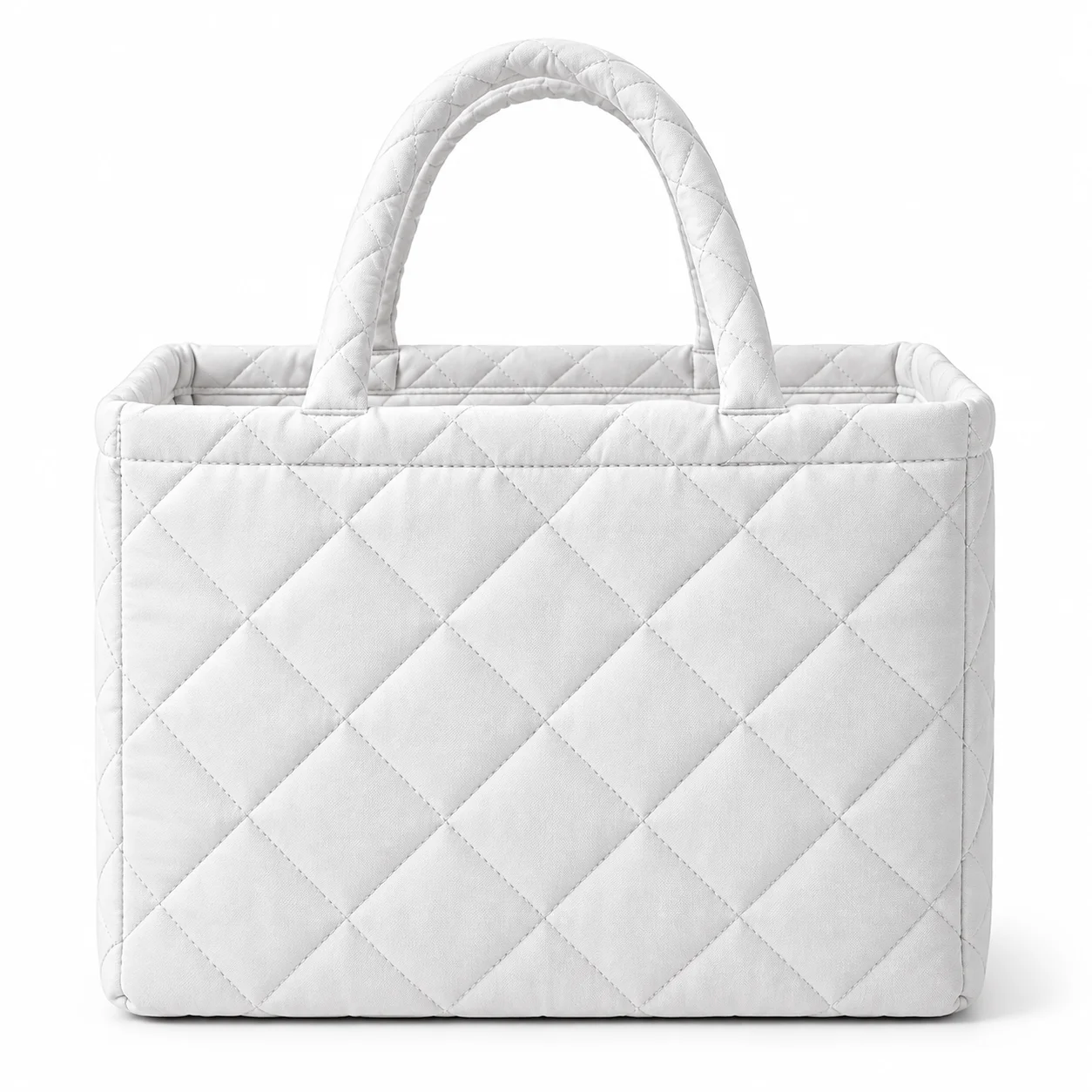 Custom patterned Quilted storage basket