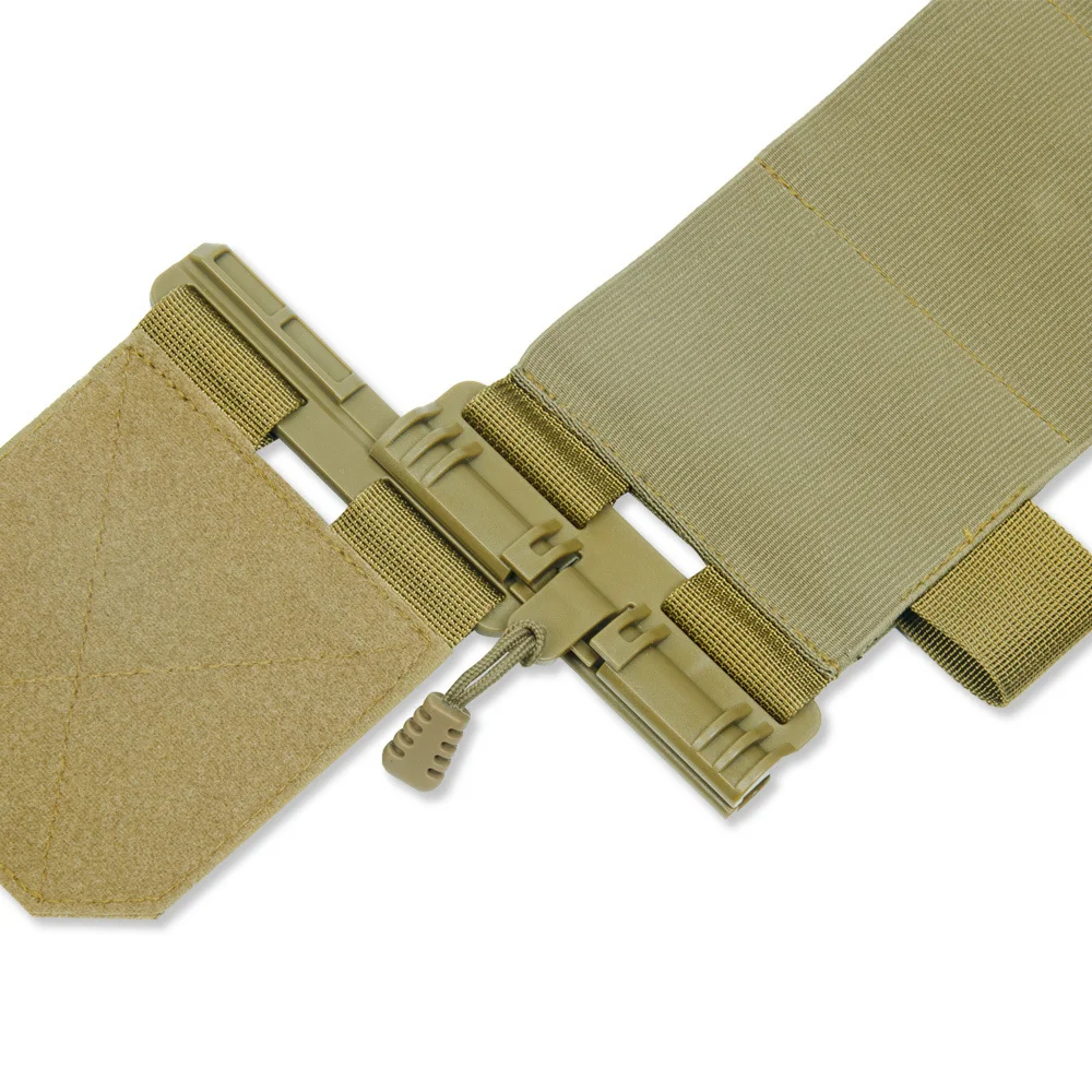 Kit fibbia di rimozione sistema Molle elastico Cummerbund copertura in vita gilet Gear Set a sgancio rapido per JPC CPC NCP