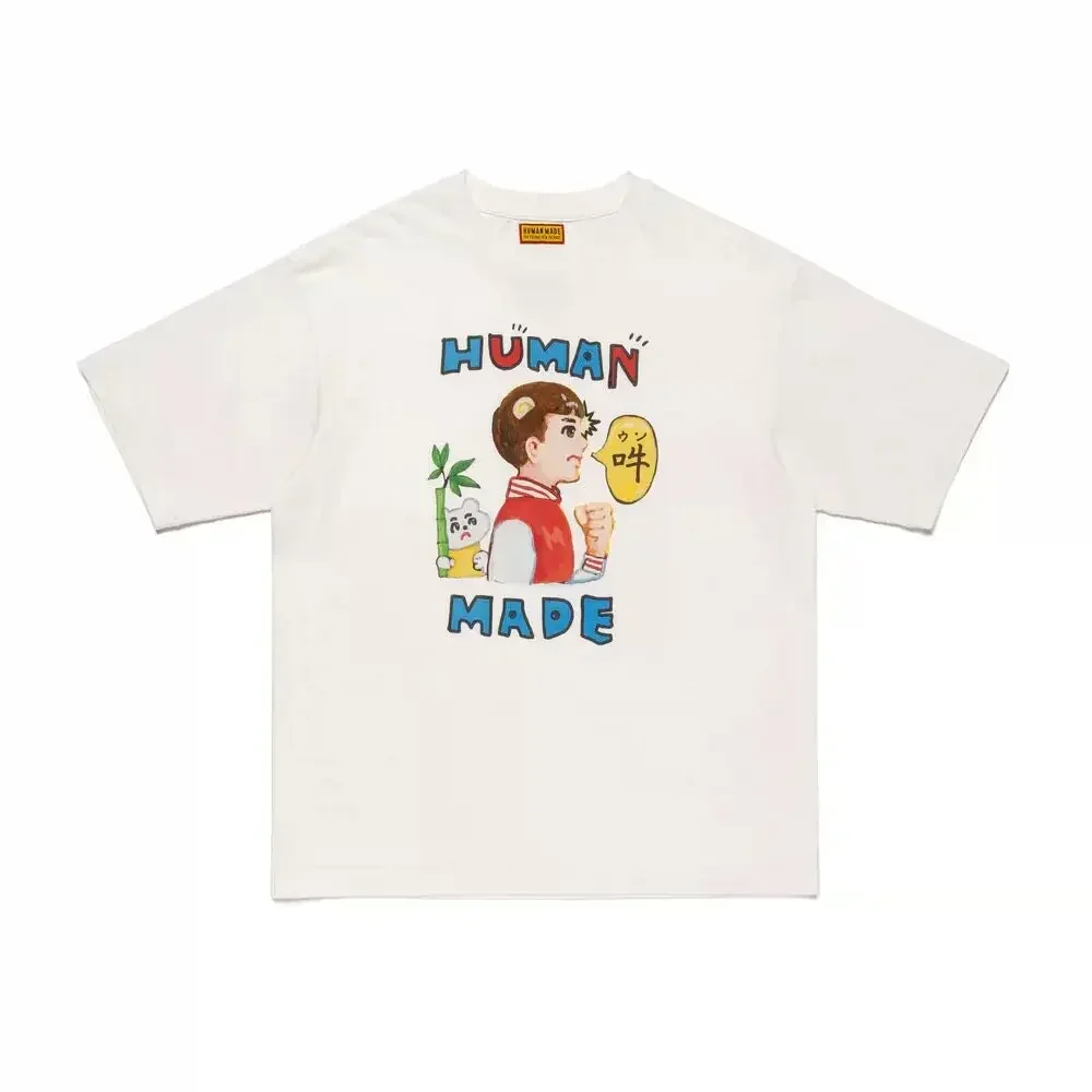 Human Made Style 26SS KEIKO SOOTOME Art T-Shirt, Collaboration Casual Tee for Unisex