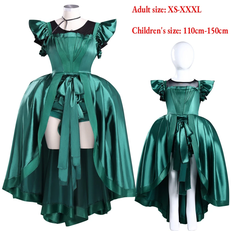 

Костюм агнета из фильма на Хэллоуин, зеленое платье, женское вечернее платье, одежда на Рождество, Хэллоуин 2025