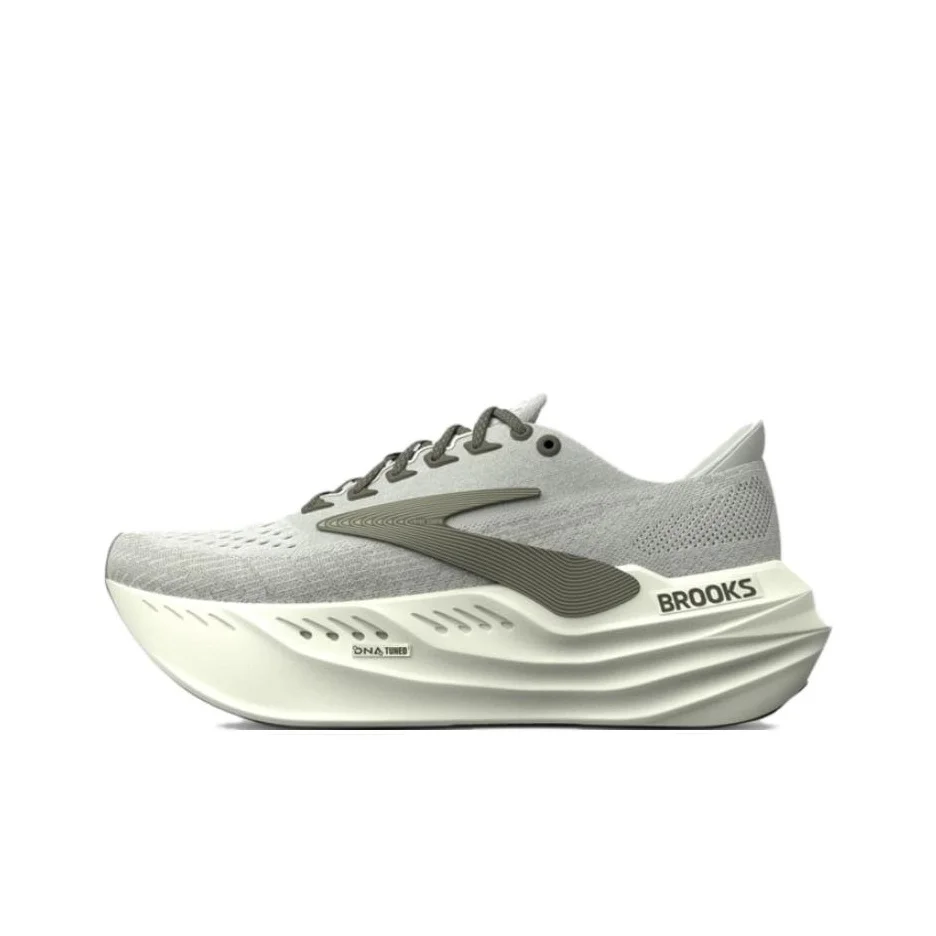 Brooks Glycerin Max Low top Running Shoes Men's Light Gray Green 1104471D158
