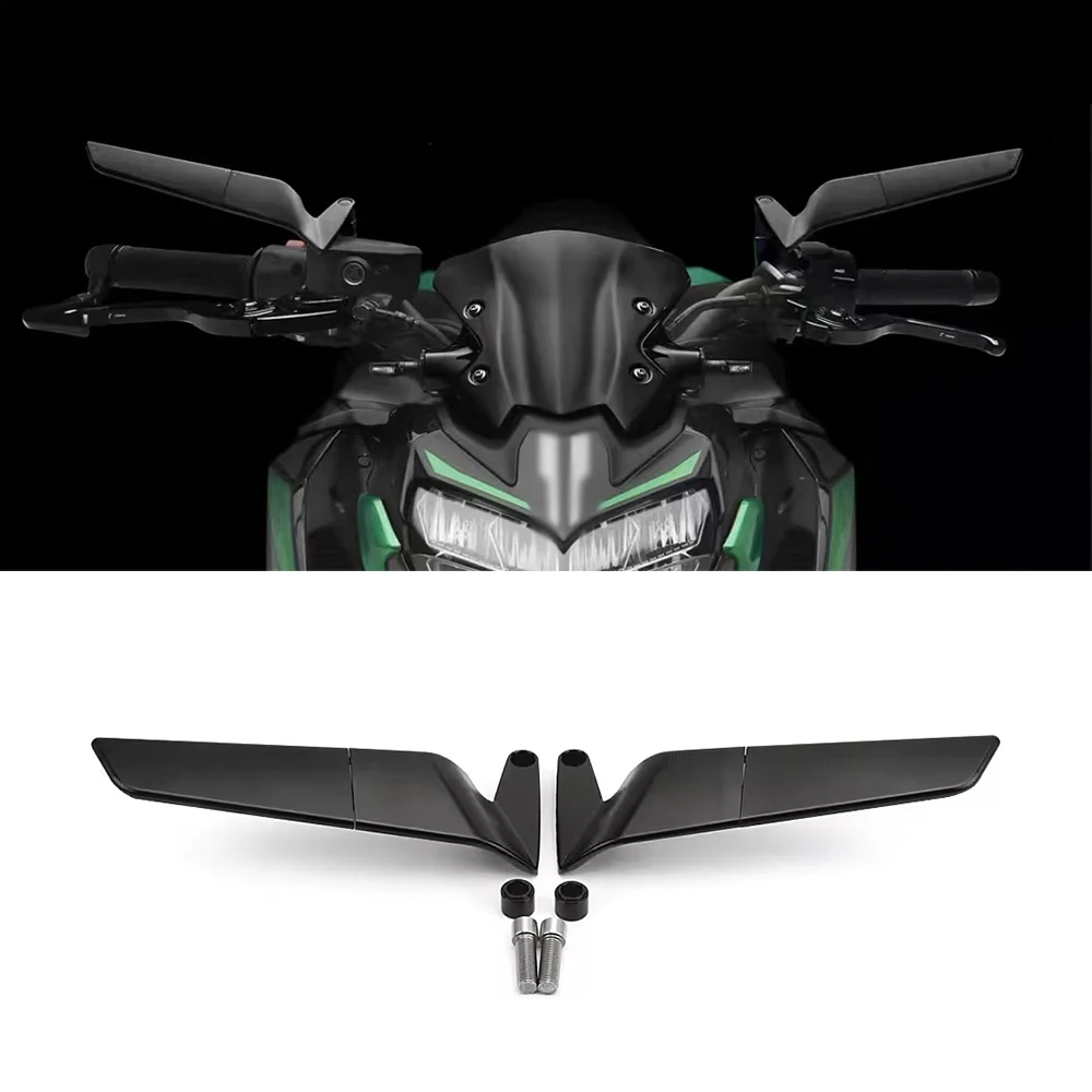 

Новое мотоциклетное черное зеркало заднего вида, алюминиевые зеркала заднего вида для Kawasaki Z900 Z 900 z900 Z650 Z 650 z650 2021 2022 2023