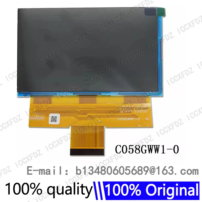 5.8 inch Display screen C058GWW1-0 TM058JFHG01-00-FPC1-02 HTP058JFHG02 LCD screen resolution 1280x720P diy screen