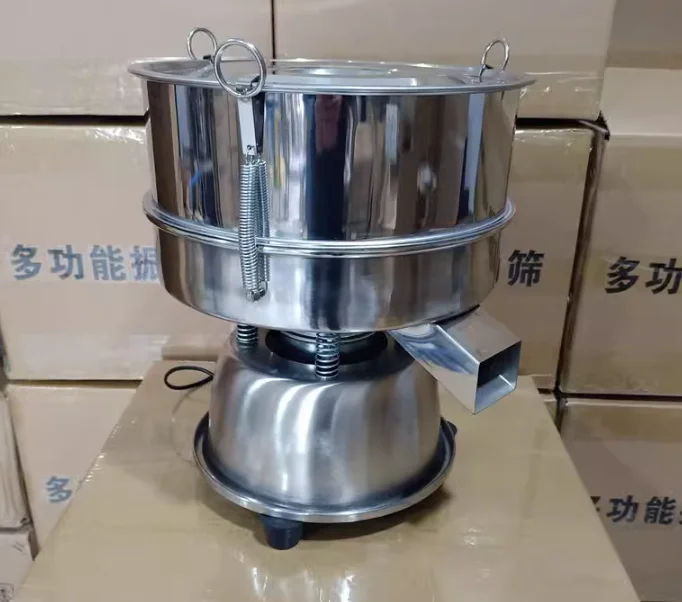 

30cm 50 Mesh Dia.30cm 50 Mesh Vibrating Screen Stainless Steel Electric Small Screening Machine
