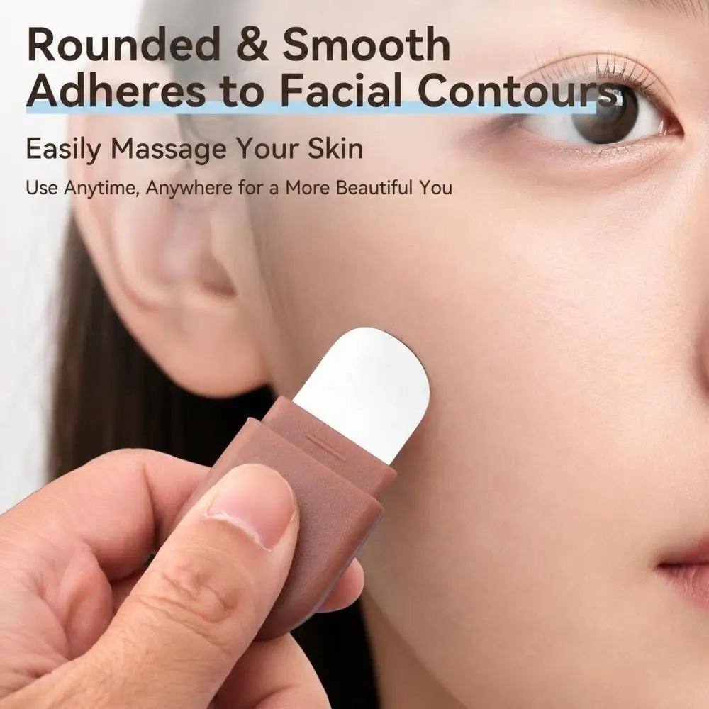 Stainless Steel Facial Roller Massager Multi-purpose Reduce Puffiness Anti-Aging Roller Improve Wrinkle Lymphatic Drainage Tool