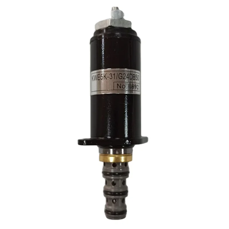 High Quality Solenoid Valve KWE5K-31/G24DB50 YN35V00050F1 For Kobelco SK200-8 SK330-8 SK350-8 Excavator Parts