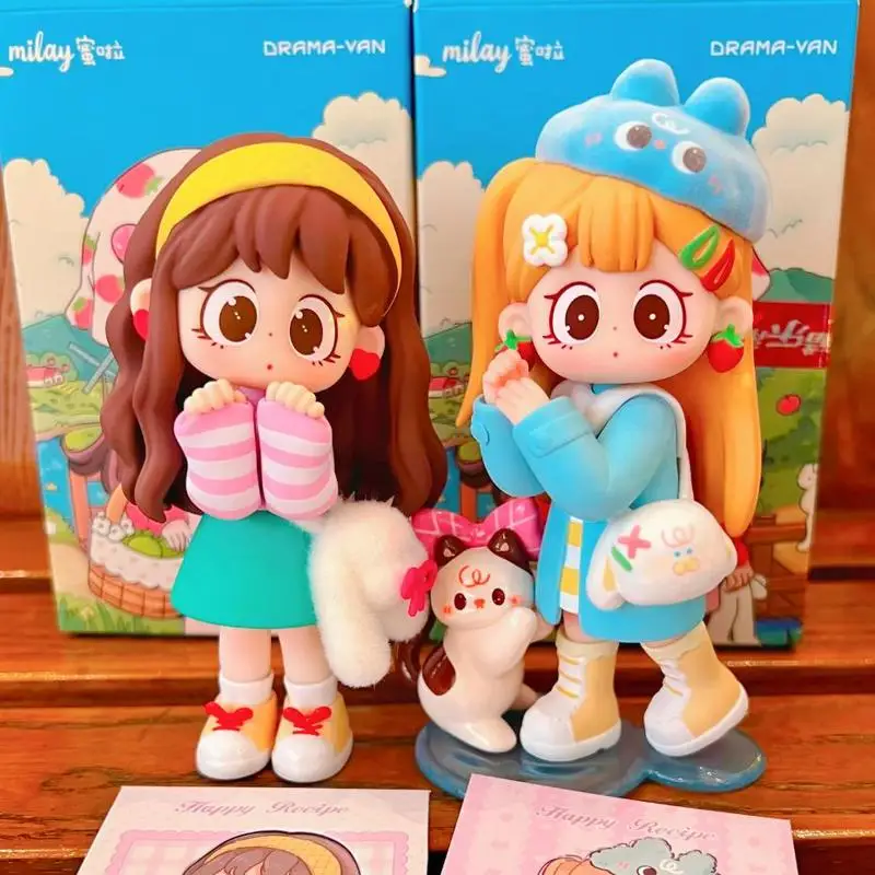 

Genuine Milay drama van Series second generationBlind Box Handmade Desktop Cute Ornament Gift