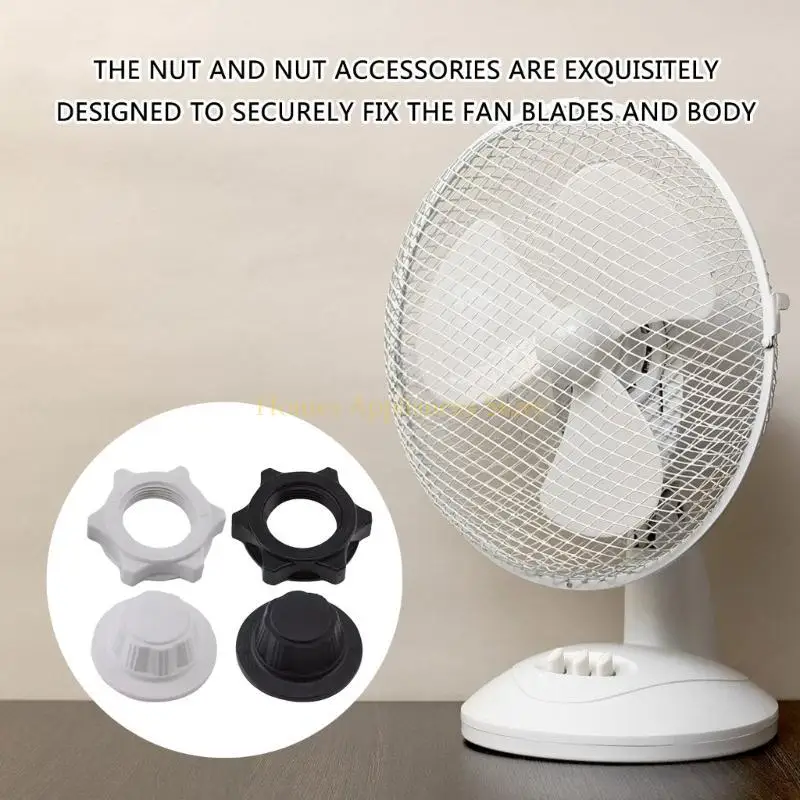 Base ventiladores piso D0AB NUTA ABS Textura Base Base Bloqueo tuercas ventilador Sujetarías base adecuados