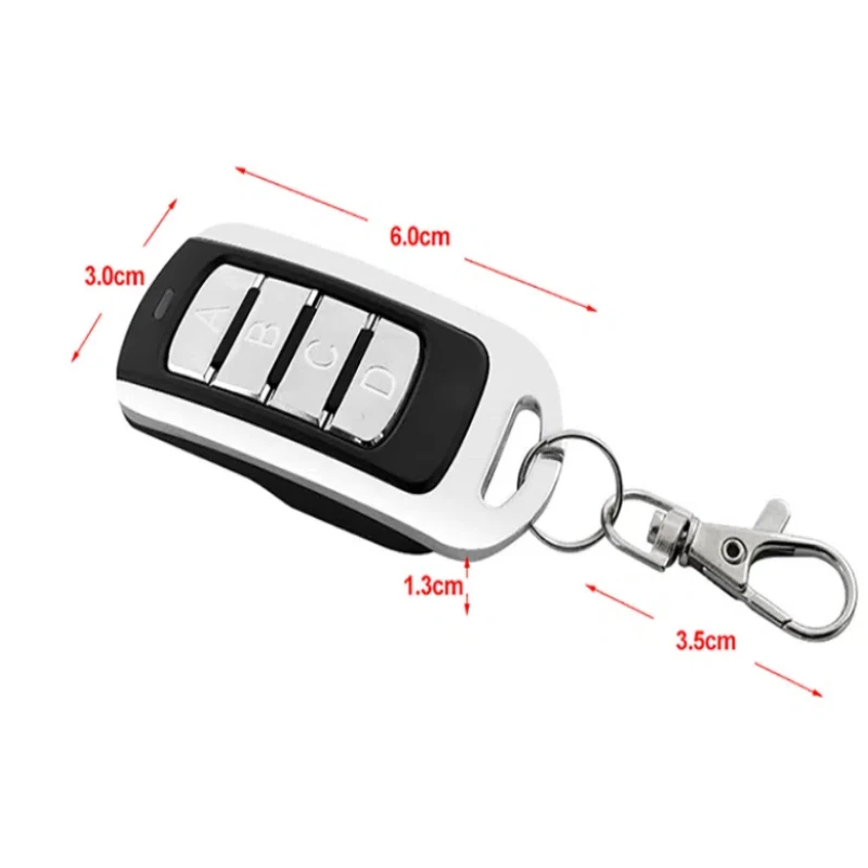 3pcs Garage Remote Electronic Gate Control 433mhz Gate Key Fob Command Hand Transmitter Wireless Remote Control Of Shutter Door
