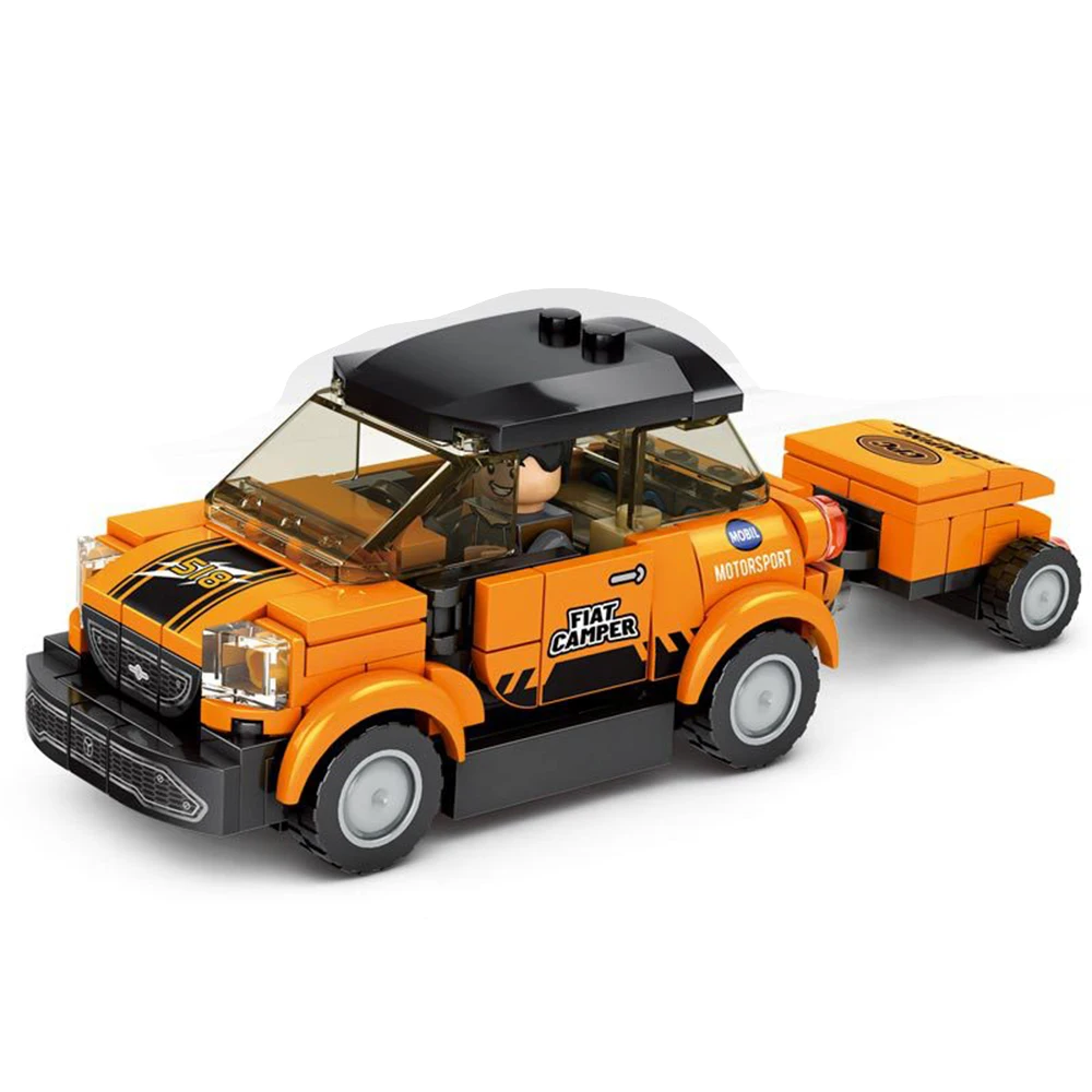 1pcs SUV Jeep Car Building Blocks New City MOC Classic Model Brick kids For Puzzle educational TOY Birthdays New Year Gifts